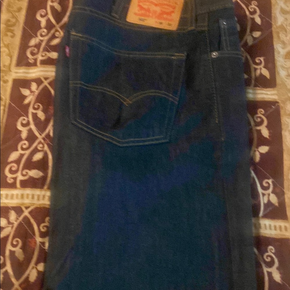 Levi's Blue Straight Jeans Classic Denim